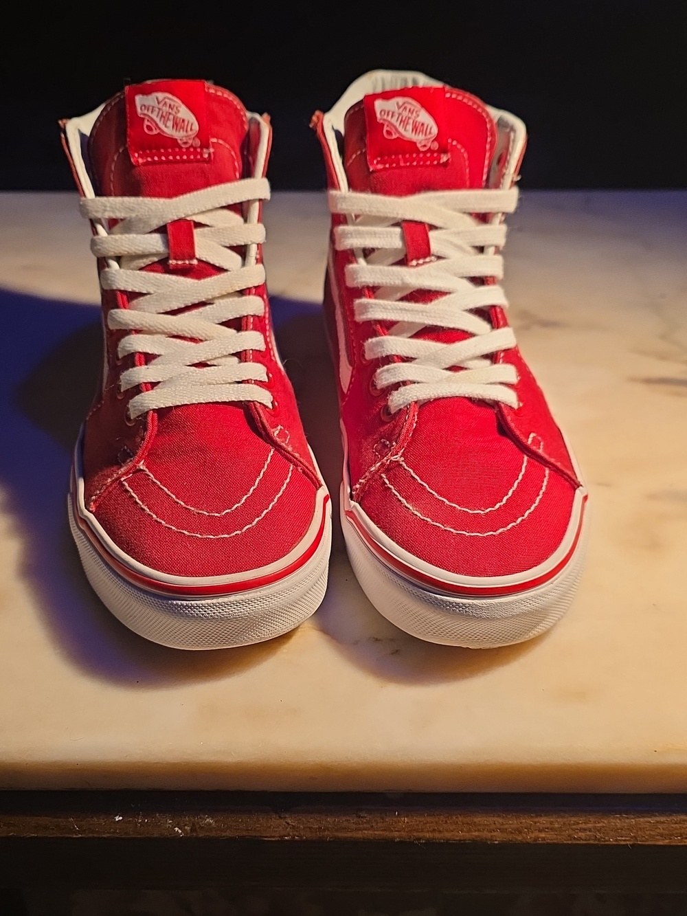 Vans Sk8-Hi "Racing Red" - Picture 2 of 5